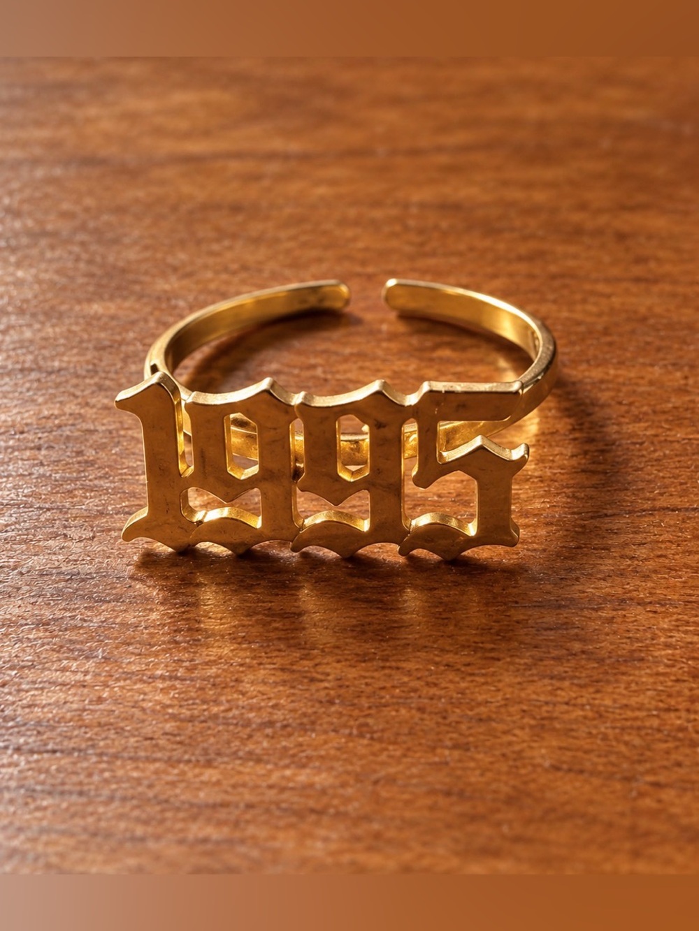 1995 Gothic Ring Adjustable Size 6.5 to 9.5